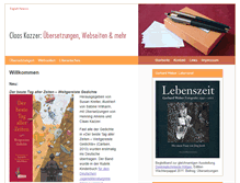 Tablet Screenshot of claas-kazzer.de